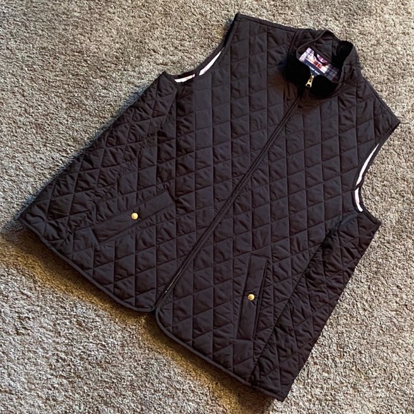 Lands End Women’s Brown Quilted Vest 2x - Picture 16 of 16